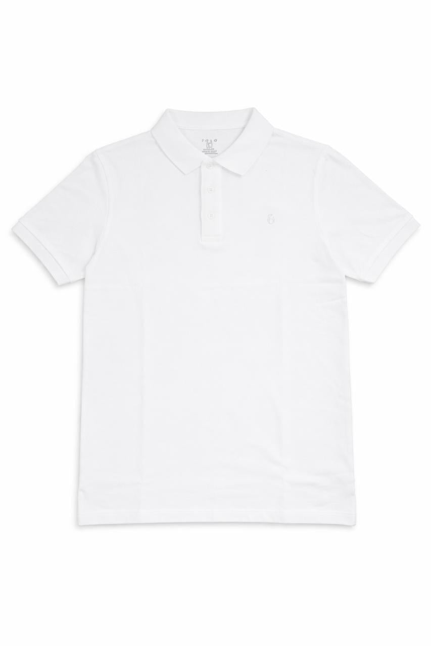 Men’s Classic White Polo Shirt – Clean Smart Casual Essential